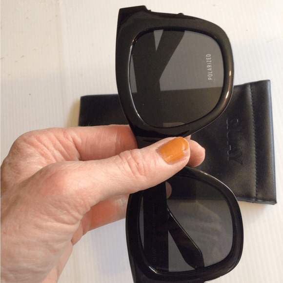 NEW! after Hours Polarized Classic Black Sunglasses